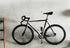 Fahrrad-Wandhalterung mit Pedalaufhängung – stabile Metallhalterung für platzsparende Fahrradaufbewahrung in Garage, Keller oder Wohnung, schützt die Wand vor Reifenabdrücken, einfache Montage.